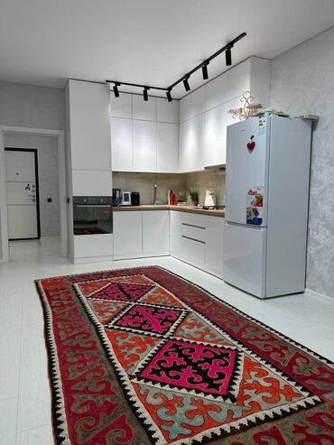 1 комнатная квартира без мебели: 1 комната, 60 м², Элитка, 10 этаж, Дизайнерский ремонт