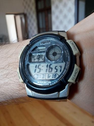 Qol saatları: İşlənmiş, Qol saatı, Casio, rəng - Gümüşü — 2