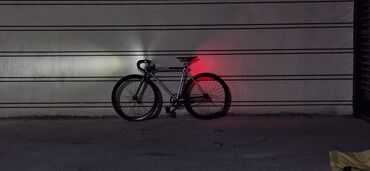 велосипед с фиксированной передачей: Шоссейный велосипед, Рама L (172 - 185 см), Б/у