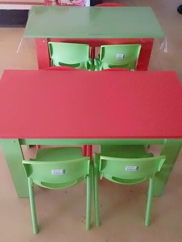 Uşaq masaları: İşlənmiş, Oğlan və qız üçün, Bağça masası, Dördbucaq masa, Stullsuz, Siyirməsiz, Polkasız