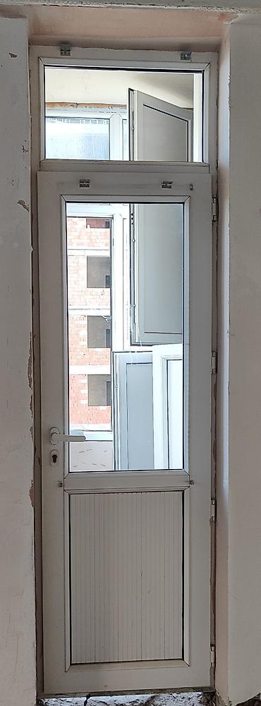 qanadlar: Plastik (PVC) pəncərə və balkon qapıları dəsti - Ağ rəngli PVC — 4