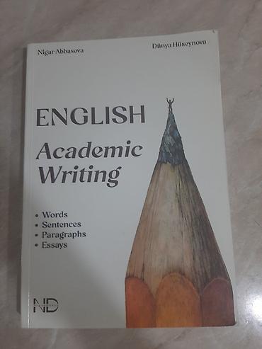 english new file: Məhsul: English Academic Writing — müəlliflər: Nigar Abbasova, Dünya — 1