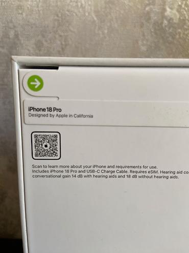 Уюлдук телефондор жана аксессуарлар: Продаю новые iPhone 18 Pro (256 ГБ) — 1 октября сами привезли из США — 2
