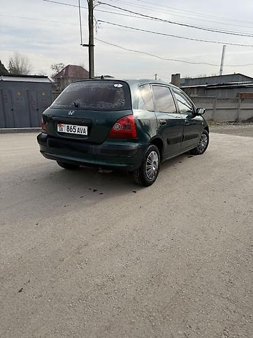 Honda: Honda Civic: 2001 г., 1.7 л, Автомат, Газ, Хэтчбэк — 4