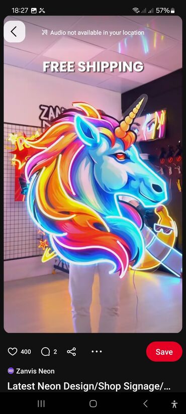 Reklam lövhələri: LED neon işıqlı tablo və yazılar – fərdi dizayn Məhsulun təsviri: - — 83