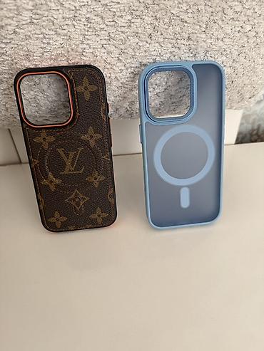 iphone 5s kabro: IPhone 16 pro üçün 2 ədəd qoruyucu örtük (MagSafe) İki qoruyucu case — 2
