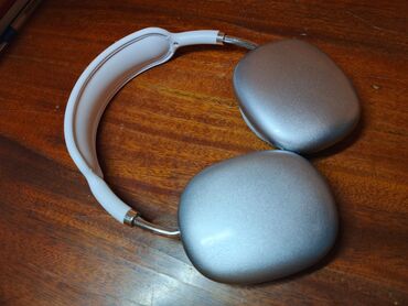 наушники беспроводные большие с ушками: Беспроводные наушники полноразмерные, серебристо‑серые - Форм‑фактор