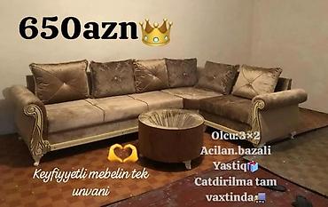 metbex mebeleri: Künc divan rəng seçimi var — 1