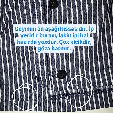 qadin koynek modelleri: ​👔 Satılır: Qadın Oversize Saroçka (Zolaqlı Köynək) ​Vəziyyəti: Cəmi 3 — 3