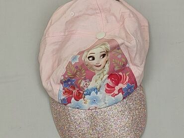 czapka z kokardą dla dziewczynki: Czapka z daszkiem Bawełna, stan - Dobry