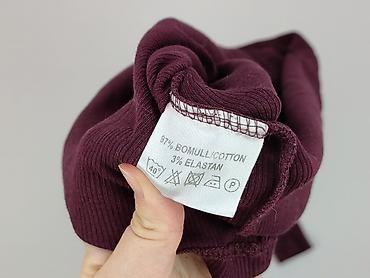 bordowy: Bluzka damska, rozmiar S — 4