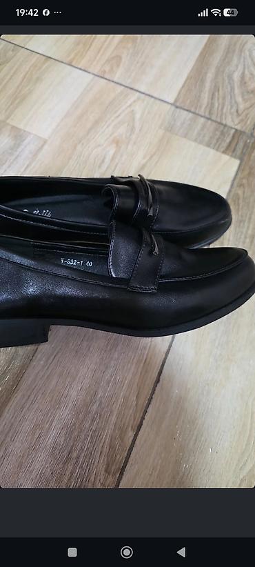 mokasin: Raffelli qadın loaferləri - Rəng: qara - Model: klassik loafer — 2