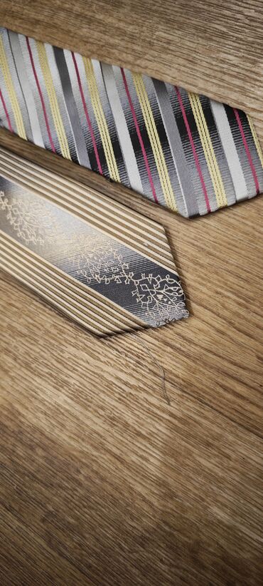 Галстуки, запонки: Галстуки мужские, новые. - Классические однотонные сатиновые — 4