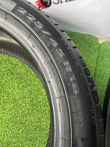 ка пят: Шины 225 / 45 / R 18, Лето, Б/у, Комплект, Легковые, Германия, Pirelli — 7