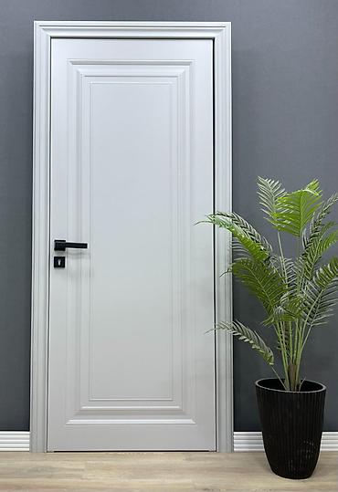 mdf laminat: Yeni Otaq qapısı 90x205 sm Çərçivə ilə, Zəmanətli, Ödənişli quraşdırma, Pulsuz çatdırılma — 1
