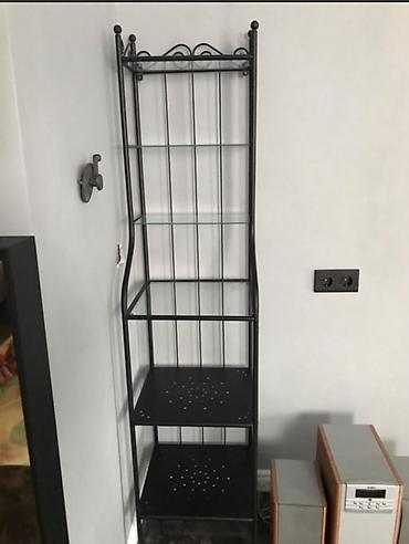 икея икеа ikea: Стеллаж икеа 42х40х176 см, черный, РЁНШЭР ИКЕА очень удобный стеллаж — 6
