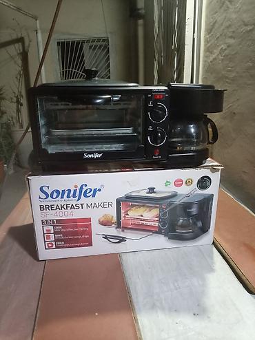mini: Sonifer Breakfast Maker SF-4004 – 3‑ü 1-də səhər yeməyi stansiyası — 1