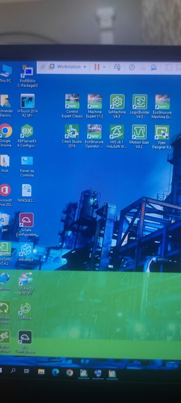 Biznes üçün program təminatı: PLC–HMI–SCADA proqram təminatı paketi, Programlaşdirma noutbuklar — 8