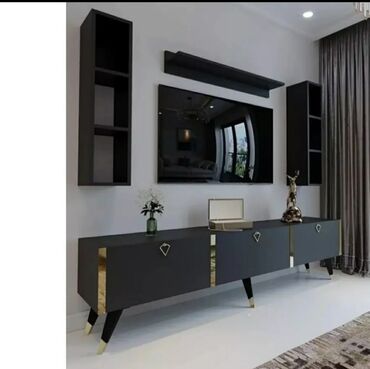 Sifarişlə TV stendlər: Siyirməsiz, Polkalı, Sadə laminat, Azərbaycan, Zəmanətli, Kredit yoxdur — 24