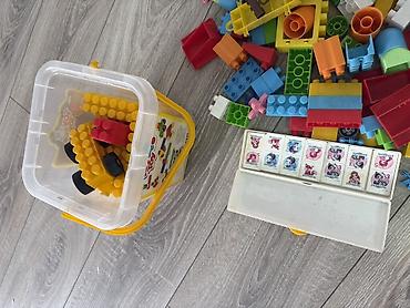 10 кг лего: Б/У игрушки Большой набор детского конструктора Toy Toy в ведёрке с — 3