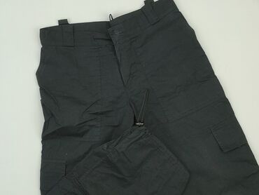 spodnie joggery skórzane damskie: Cargo, S (EU 36), condition - Good