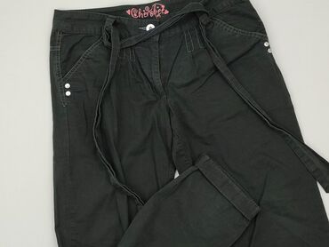 spodnie ze sztucznej skory: Spodnie jeansowe, Cherokee, 12 lat, 152/158, stan - Dobry