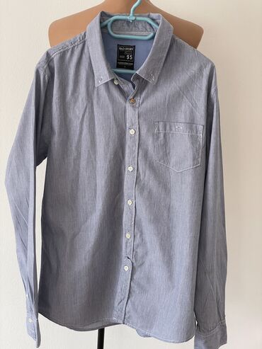 kosulja na engleskom: Shirt XL (EU 42), color - Light blue