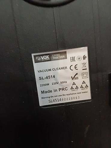 playstation 2 konzola: VOX usisivač SL-4514 – 2200 W, HEPA - Model: VOX Electronics SL-4514 — 3