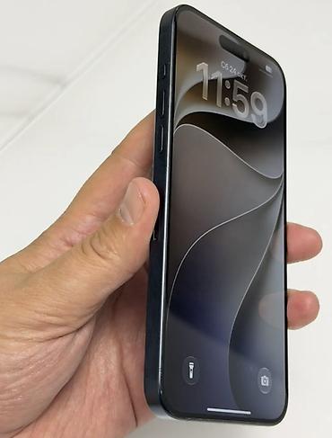 redmi note ош: IPhone 15 Pro Max, Б/у, 256 ГБ, Sierra Blue, 85 % — 5