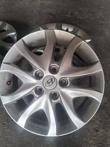 aqua disk: Hyundai orijinal yüngül lehimli disklər – 4 ədəd komplekt - — 2