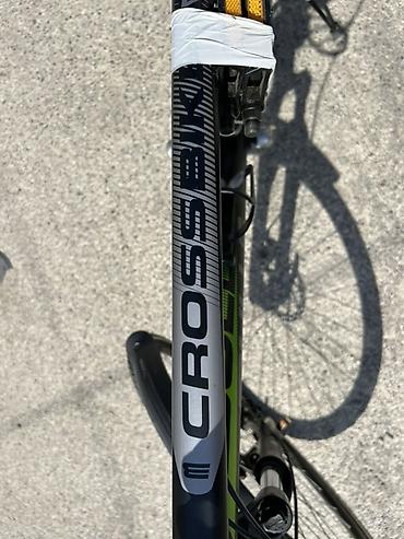 velosiped satislari: Crossbike şəhər/tur tipli velosiped. Qara-yaşıl rəng kombinindədir və — 3