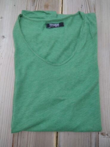 Majice: Majica na kratke rukave, M (EU 50), Pull and Bear, bоја - Zelena, Pamuk na lalafo.rs Majice: Majica na kratke rukave, M (EU 50), Pull and Bear, bоја - Zelena, Pamuk