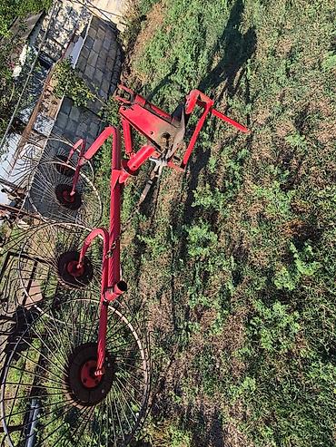 niva kombayn satisi: Otalı tırmıq (traktor qoşqusu) – barabanlı “günəbaxan” tipli çarxlarla — 1