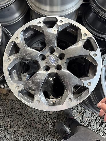 субару диск: Литые диски Subaru (оригинал) 4 шт - Тип: литой алюминиевый диск - — 1