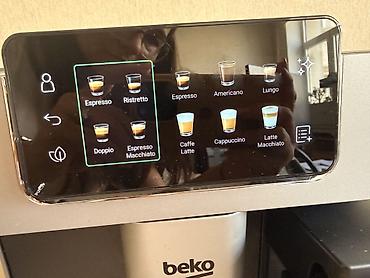 max: Beko avtomatik qəhvə maşını – sensor ekranlı, çoxfunksiyalı — 3