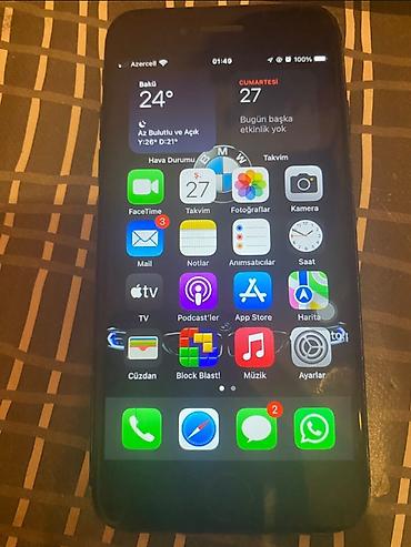ayfon 7 128: IPhone 7 Plus, 32 GB, Qara, Barmaq izi — 3