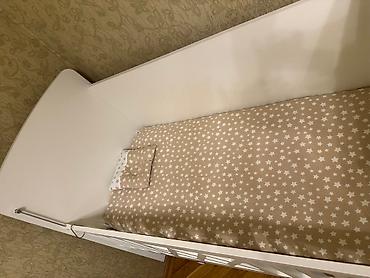 Beşiklər: Uşaq beşiyi – Baby Mood - Rəng: ağ - Material: MDF/taxta — 1