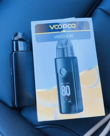 Qəlyan, vayp və aksesuarları: VOOPOO VINCI E80 pod sistem Xüsusiyyətlər: - Rəqəmsal ekran: güc (W)