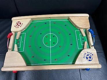 Društvene igre: Drvena stona igra Flip Kick – fudbalski fliper - Kompaktno drveno — 1