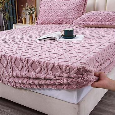 Posteljina: 🎀Reljefni čaršafi 🎀Čaršaf na lastiš 25 + 2 jastučnice(50*70) — 8