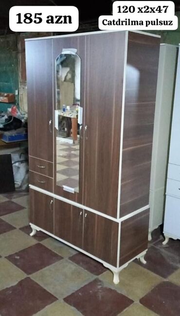 Dolablar: Yeni, Açılan, 3 qapılı Düz dolab, Qarderob, paltar dolabı, Azərbaycan -da lalafo.az — 25 Dolablar: Yeni, Açılan, 3 qapılı Düz dolab, Qarderob, paltar dolabı, Azərbaycan — 25