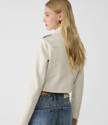 Kurtkalar: Dəri kurtka, Stradivarius, XS — 4