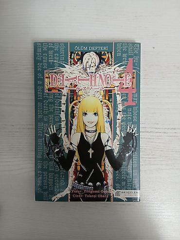 manga kitab: Məhsul: Death Note (Ölüm Dəftəri) manga – 1–6 cild - Dil: Türk dili - — 4