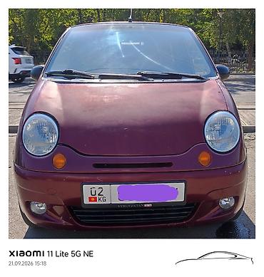 turbo 4: Daewoo Matiz: 2006 г., 0.8 л, Механика — 1