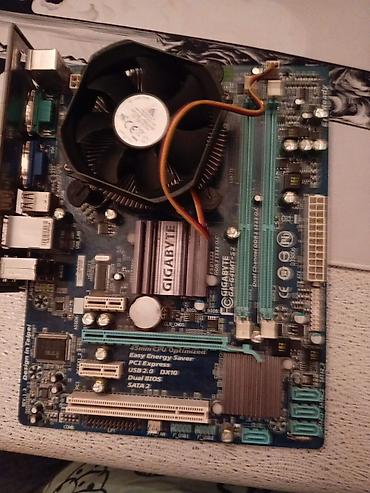 ana plata: GIGABYTE anakart + prosessor soyuducusu Xüsusiyyətlər: - Çipset — 1