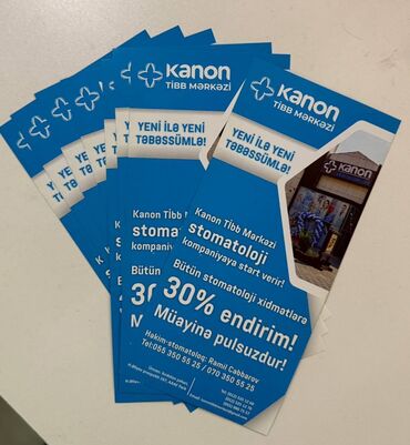 Tikinti və təmir: Flyer, broşur, vizitkart dizayn və çapı Flyer, broşur, vizitkart