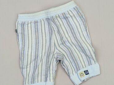 szerokie jeansy pull and bear: Baby material trousers, Newborn baby, 50-56 cm, condition - Good