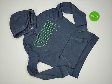 szara bluza pull and bear: Hollister, Bluza z kapturem damska, rozmiar S — 2