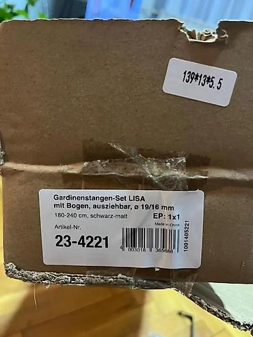 Zavese i draperije: Zavese sa garnišnom – set za prozor - Prozirne zavese od lagane — 9