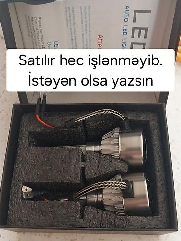 masin qapilari: Avtomobil üçün LED faralar dəsti - Qutu içində 2 ədəd LED fara — 1